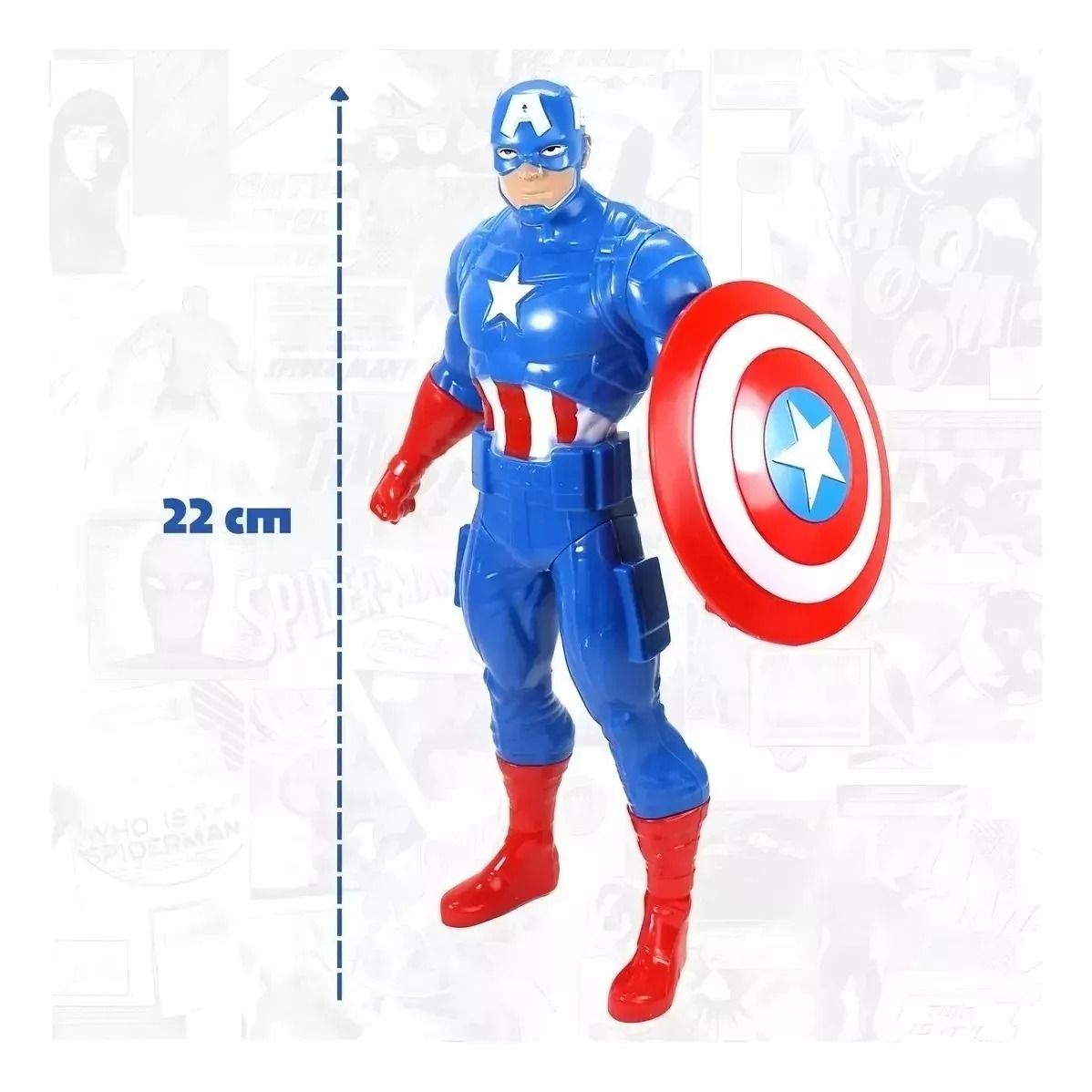 BONECO CAPITAO AMERICA